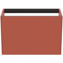Meuble sous plan Conca 80cm 1 tiroir Orange Sunset mat  - Ideal Standard Réf. T3994Y3