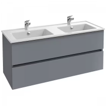 Meuble sous plan-vasque 120cm 2 tiroirs Mélaminé - Jacob Delafon Réf. EB2369-XX