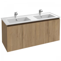 Meuble sous plan-vasque 120cm 4 portes Mélaminé - JACOB DELAFON Réf. EB2361-XX