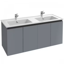 Meuble sous plan-vasque 120cm 4 portes Mélaminé - JACOB DELAFON Réf. EB2361-XX