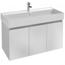 Meuble sous plan-vasque Tolbiac 100cm 3 portes Mélaminé - JACOB DELAFON Réf. EB2360-XX