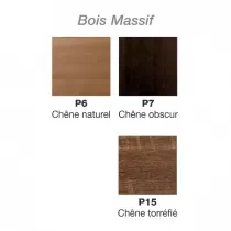 Meuble sous plan vasque Vivienne 100cm 2 tiroirs Bois massif - Jacob Delafon R&eacute;f. EB1508-PX-PX