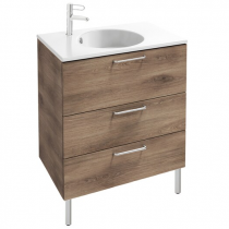 Meuble sous table Odeon Rive Gauche 70cm 3 tiroirs Mélaminé - JACOB DELAFON Réf. EB2531-Rx-MM