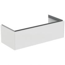 Meuble sous vasque Connect 120cm 1 tiroir Blanc mat - Ideal Standard Réf. T4580Y1