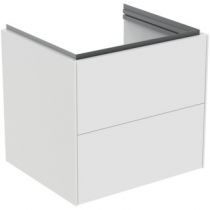Meuble sous vasque Connect 60cm 2 tiroirs Blanc mat - Ideal Standard Réf. T4573Y1
