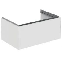 Meuble sous vasque Connect 80cm 1 tiroir Blanc mat - Ideal Standard Réf. T4578Y1