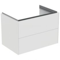 Meuble sous vasque Connect 80cm 2 tiroirs Blanc mat - Ideal Standard Réf. T4574Y1