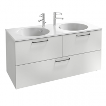 Meuble sous-vasque Odéon Rive Gauche 120cm 2 tiroirs + 1 grand Mélaminé - Jacob Delafon Réf. EB2545-Rx-MM