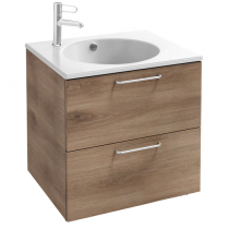 Meuble sous-vasque Odéon Rive Gauche 60cm 2 tiroirs Mélaminé - JACOB DELAFON Réf. EB2520-Rx-MM