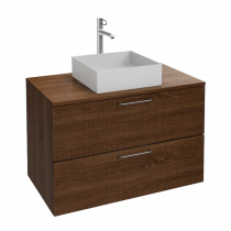 Meuble sous vasque ou commode Odéon Rive Gauche BOIS MASSIF L90 2 tiroirs (4 coloris) - JACOB DELAFON Réf. EB3083-Rx-Px