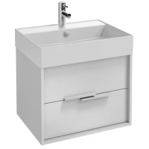 Meuble sous vasque Vivienne 60cm Mélaminé 2 tiroirs Laque sans poignées - JACOB DELAFON Réf. EB1583-MM-TL
