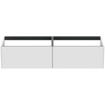 Meuble suspendu Conca 160cm 2 tiroirs Blanc mat - Ideal Standard Réf. T3984Y1