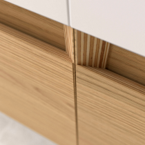 Meuble suspendu Mara 60cm 2 tiroirs  Chêne européen - SALGAR Réf. 114002