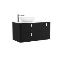 MEUBLE UNIIQ 1200 D NEGRO MATE - SALGAR Réf. 24633