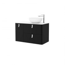 MEUBLE UNIIQ 900 G NEGRO MATE - SALGAR Réf. 24655