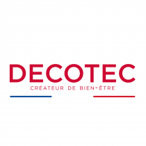 Meuble vasque centrée Karma L120 - 2 tiroirs - finition mixte - DECOTEC Réf. 1827023