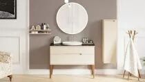 Meuble Vasque L124 RESONANCE - DECOTEC R&eacute;f. 1820951