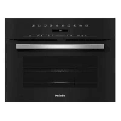 Micro ondes combin� 43l Noir Obsidien - MIELE R�f. H 7145 BM