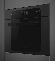 Micro-ondes combin&eacute; MUSA 45cm Vapor Clean Noir - COMBIN&Eacute; MICRO-ONDESNoir Brillant- SMEG Elite R&eacute;f. SO4202M1B