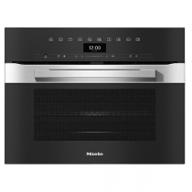 Micro-ondes combiné PureLine 43l 1000W Inox anti-traces - MIELE Réf. H 7440 BM