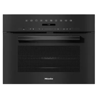 Micro-ondes combin� PureLine 43l 1000W Noir - MIELE R�f. H 7240 BM NR