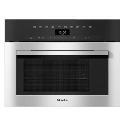 Micro-ondes combin� vapeur 40l 1000W Inox anti-traces - MIELE R�f. DGM 7340