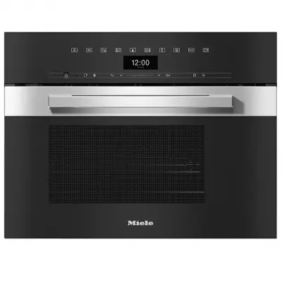 Micro-ondes combin� vapeur 40l 1000W Inox anti-traces - MIELE R�f. DGM 7440