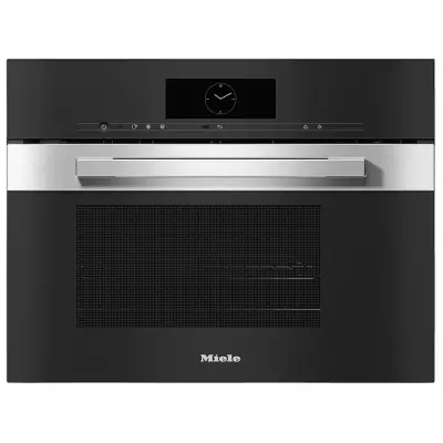 Micro-ondes combin� vapeur PureLine 40l 1000W Inox anti-traces - MIELE R�f. DGM 7840