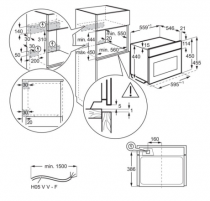 Micro-ondes Gril 42l 1000 W Inox - Electrolux Réf. KVMBE08X