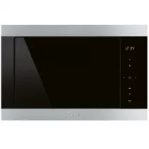 Micro-ondes gril encastrable Classica Inox anti-trace - SMEG Elite R&eacute;f. FMI325X1