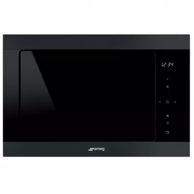 Micro-ondes gril encastrable Classica Noir mat - SMEG Elite R�f. FMI325N