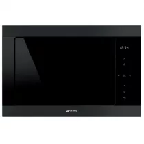 Micro-ondes gril encastrable Classica Noir mat - SMEG Elite R&eacute;f. FMI325N