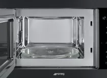 Micro-ondes gril encastrable Classica Noir mat - SMEG Elite R&eacute;f. FMI325N