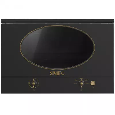 Micro-ondes gril encastrable Cortina 22l 850W Anthracite - SMEG Elite R�f. MP722AO