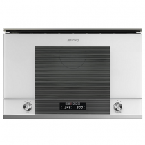 Micro-ondes gril encastrable Linéa 22l 850W Blanc - SMEG Réf. MP122B1