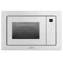 Micro-ondes gril encastrable Lin&eacute;a Blanc - SMEG Elite R&eacute;f. FMI120B2