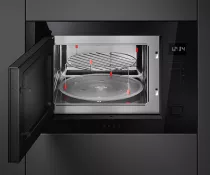 Micro-ondes gril encastrable MUSA Noir - SMEG Elite R&eacute;f. FMI225BI