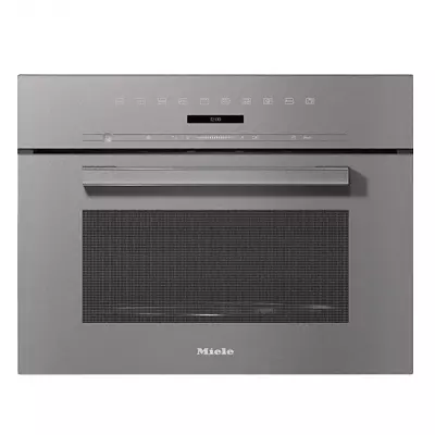 Micro-ondes gril int�grable PureLine 46l 900W Gris graphite - MIELE R�f. M 7244 TC GR