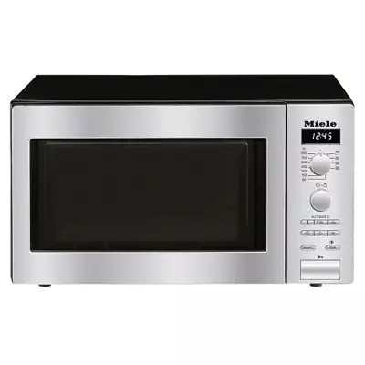 Micro-ondes gril pose libre El�gance 26l 800W Inox - MIELE R�f. M6012SC