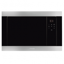 Micro-ondes Grill encastrable Classica 20l Noir / Inox - SMEG Elite Réf. FMI320X2