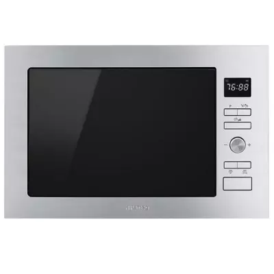 Micro-ondes Grill encastrable Elementi 25l 900W Inox - SMEG R�f. FMI425X