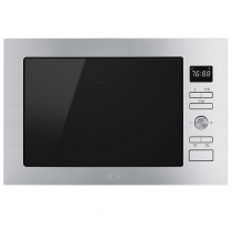 Micro-ondes Grill encastrable Elementi 25l 900W Inox - SMEG Réf. FMI425X