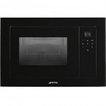 Micro-ondes grill encastrable Linéa 20l 800W Noir intense - SMEG Elite Réf. FMI120B3