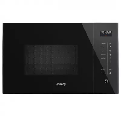 Micro-ondes grill encastrable Lin�a 26l Noir - SMEG R�f. FMI125N