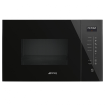 Micro-ondes grill encastrable Linéa 26l Noir - SMEG Réf. FMI125N