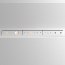 Miele Hotte de plafond 88cm 505m3/h (755m3/h intensif) A++  Blanc mat - MIELE Réf. DAC 4940 WSMA Stella Ambient