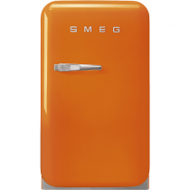 Minibar Années 50 34l A+++ Orange charnières à droite - SMEG Réf. FAB5ROR3