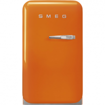 Minibar Années 50 34l A+++ Orange charnières à gauche - SMEG Réf. FAB5LOR3