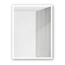 Miroir 60x80cm cadre Blanc mat - DECOTEC Réf. 1821362