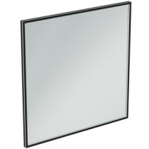 Miroir Conca 120x120cm contour Noir - Ideal Standard Réf. T3968BH